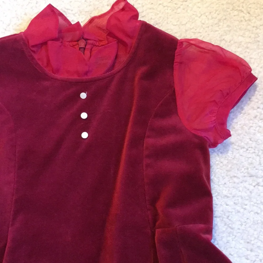 EUC Ralph Lauren velvet dress